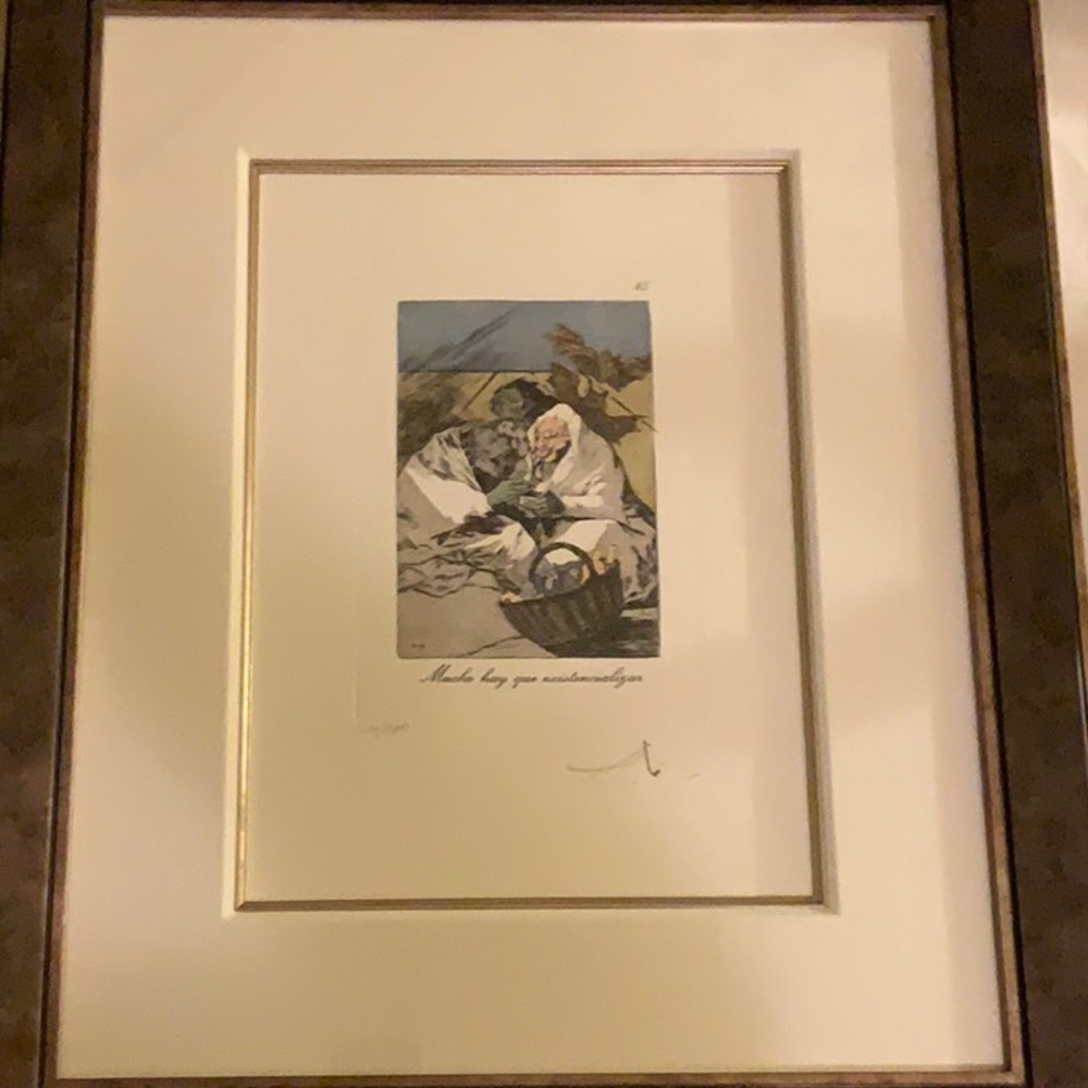SALVADOR DALÍ Heliogravure Hand-Signed Original